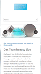 Mobile Screenshot of beautyblue.ch